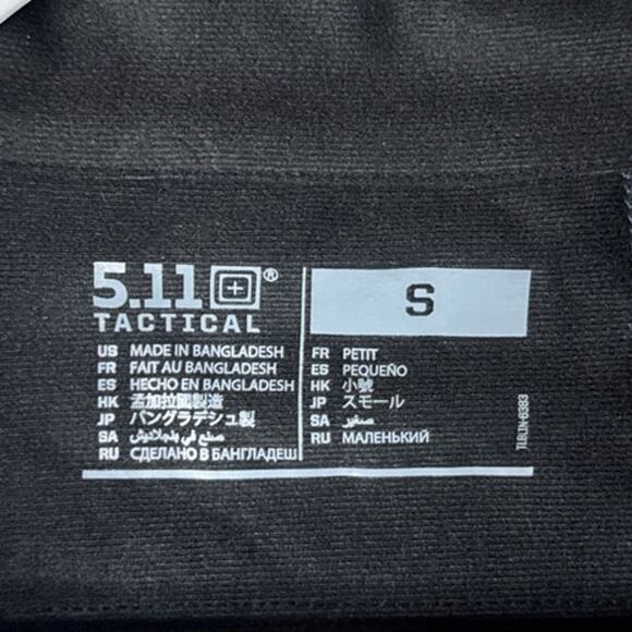 5.11 Tactical Stratos 1/4 Zip L/S Fleece Pullover Top Turbulence Gray Size Small - Picture 8 of 10